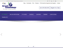 Tablet Screenshot of circuittechnology.com